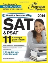 Cover art for 11 Practice Tests for the SAT and PSAT, 2014 Edition (College Test Preparation)