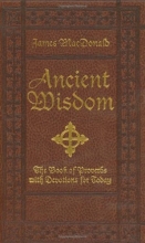 Cover art for Ancient Wisdom: The Book of Proverbs with Devotions for Today