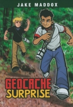 Cover art for Geocache Surprise (Jake Maddox Sports Stories)