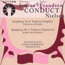 Cover art for Nielsen: Symphony # 3, Symphony # 6, Modern