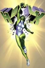 Cover art for She-Hulk Vol. 1: Single Green Female