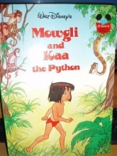 Cover art for Walt Disney Productions presents Mowgli and Kaa the python (Disney's wonderful world of reading)