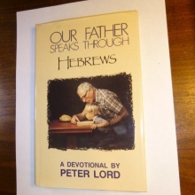 Cover art for Our Father Speaks Through Hebrews : A Devotional (Our Father Speaks Through Hebr