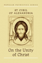 Cover art for On the Unity of Christ