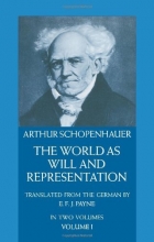 Cover art for The World as Will and Representation, Vol. 1