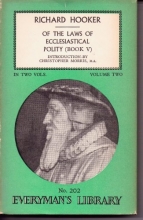 Cover art for Of the Laws of Ecclesiastical Polity (Book V) - Volume 2