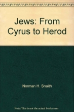 Cover art for Jews from Cyrus to Herod