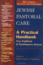 Cover art for Jewish Pastoral Care: A Practical Handbook from Traditional & Contemporary Sources