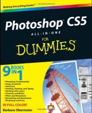 Cover art for Photoshop CS5 All-in-One For Dummies