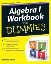 Cover art for Algebra I Workbook For Dummies
