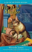 Cover art for File M for Murder (Cat in the Stacks Mystery)