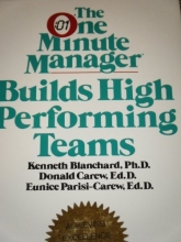 Cover art for The one minute manager builds high performing teams