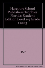 Cover art for Harcourt School Publishers Trophies Florida: Student Edition  Level 1-5 Grade 1 2003