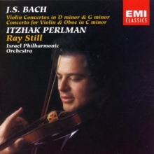Cover art for Bach: Violin Concertos, etc / Perlman, Still, Israel PO
