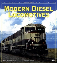 Cover art for Modern Diesel Locomotives (Enthusiast Color Series)