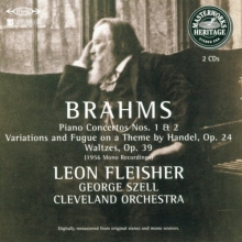 Cover art for Brahms: Piano Concertos Nos. 1 & 2 / Handel Variations, Op. 24 / Waltzes, Op. 39