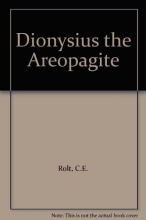 Cover art for Dionysius the Areopagite