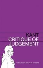 Cover art for Critique of Judgement (Hafner Library of Classics)