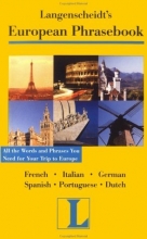 Cover art for Langenscheidt's European Phrasebook: All the Words and Phrases You Need for Your Trip to Europe (Langenscheidt's Pocket Phrasebook) (Multilingual Edition)
