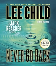 Cover art for Never Go Back: A Jack Reacher Novel
