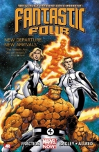 Cover art for Fantastic Four, Vol. 1: New Departure, New Arrivals