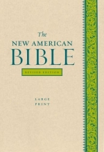 Cover art for The New American Bible Revised Edition, Large Print Edition