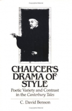 Cover art for Chaucer's Drama of Style: Poetic Variety and Contrast in the Canterbury Tales