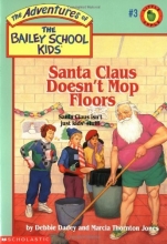 Cover art for Santa Claus Doesn't Mop Floors (Bailey School Kids #3)