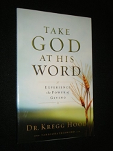 Cover art for Take God At His Word [Paperback] by Dr. Kregg Hood