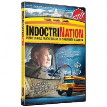 Cover art for IndoctriNation: Public Schools and the Decline of Christianity in America