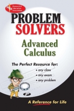 Cover art for Advanced Calculus Problem Solver (Problem Solvers Solution Guides)