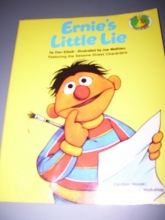 Cover art for ERNIE'S LITTLE LIE (Sesame Street Start-to-Read Books)