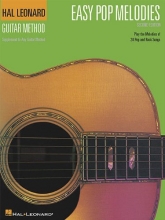 Cover art for Easy Pop Melodies Book only 2nd Edition (Hal Leonard Guitar Method (Songbooks))