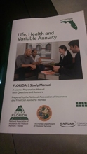 Cover art for Professional Life Health and Variable Annuity: Study Manual By NAIFA for Florida