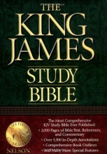 Cover art for Holy Bible King James Version Study Bible (Burgundy)