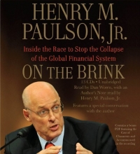 Cover art for On the Brink: Inside the Race to Stop the Collapse of the Global Financial System