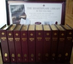 Cover art for The Shakespeare Library in Ten Volumes