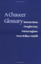 Cover art for A Chaucer Glossary