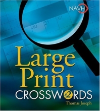Cover art for Large Print Crosswords #2
