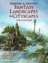 Cover art for Drawing and Painting Fantasy Landscapes and Cityscapes