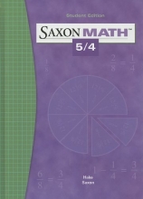 Cover art for Saxon Math 5/4