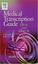 Cover art for Medical Transcription Guide: Do's and Don'ts, 3e