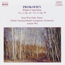 Cover art for Prokofiev: Piano Concertos 2 & 5