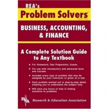 Cover art for Business, Accounting & Finance Problem Solver (Problem Solvers Solution Guides)