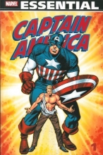 Cover art for Essential Captain America, Vol. 1 (Marvel Essentials)