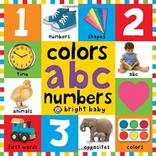 Cover art for Big Board Books Colors, ABC, Numbers (First 100)