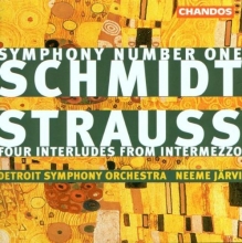 Cover art for Symphony 1 in E Major / 4 Interludes From Intermez