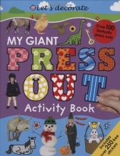 Cover art for Let's Decorate My Giant Press-out Activity Book