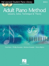 Cover art for Hal Leonard Student Piano Library Adult Piano Method - Book 2/CD: Book/CD Pack