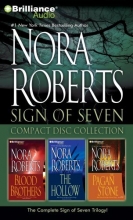 Cover art for Nora Roberts Sign of Seven CD Collection: Blood Brothers, The Hollow, The Pagan Stone